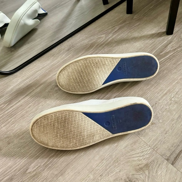 Rothy’s Original Slip on Sneaker - Bright White - Picture 2 of 4